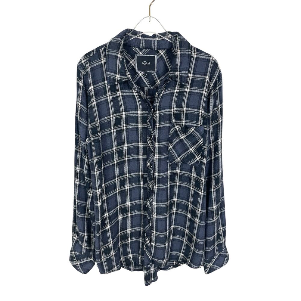 Rails Hunter Plaid Flannel Shirt Button Down Cozy Classic Women's Size Medium